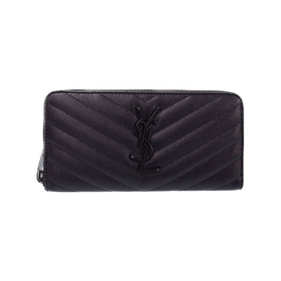Saint Laurent Wallet Paris Zip Monogram Full - Picture 1 of 5
